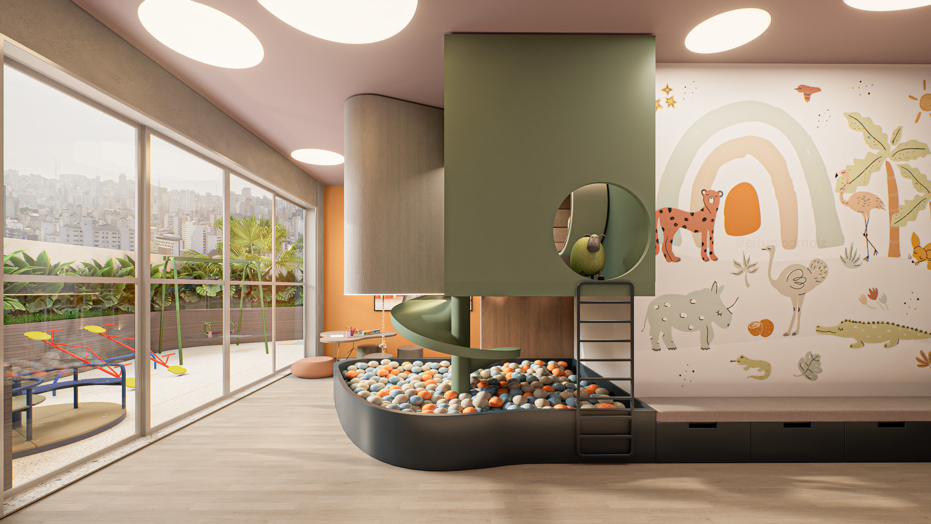 Espaço kids — Epic Residence